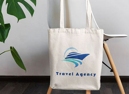 Bolsas de tela personalizadas baratas con logo y bolsas de papel para personalizar al por mayor para publicidad